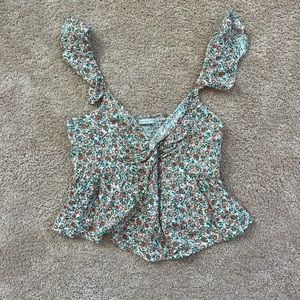 floral cute top